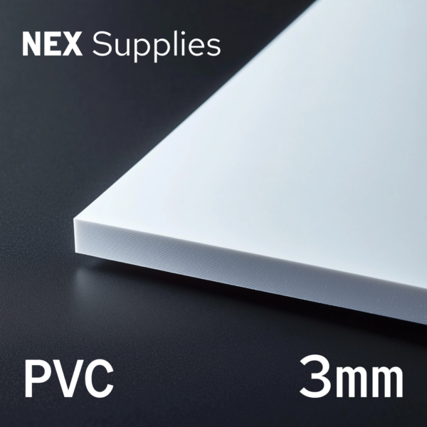 NEX White PVC Sheet 3mm