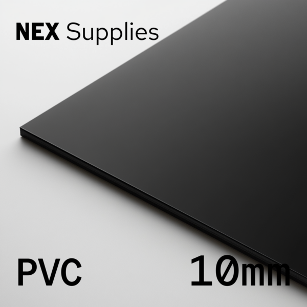NEX Black PVC Sheet 10mm
